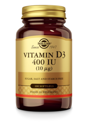 Vitamine D-3 400 IU softgels