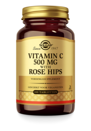 Vitamine C with Rose Hips (Rozenbottel) 500 mg