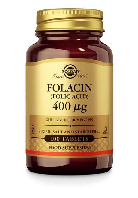 Folacin (folic acid) 400 mcg
