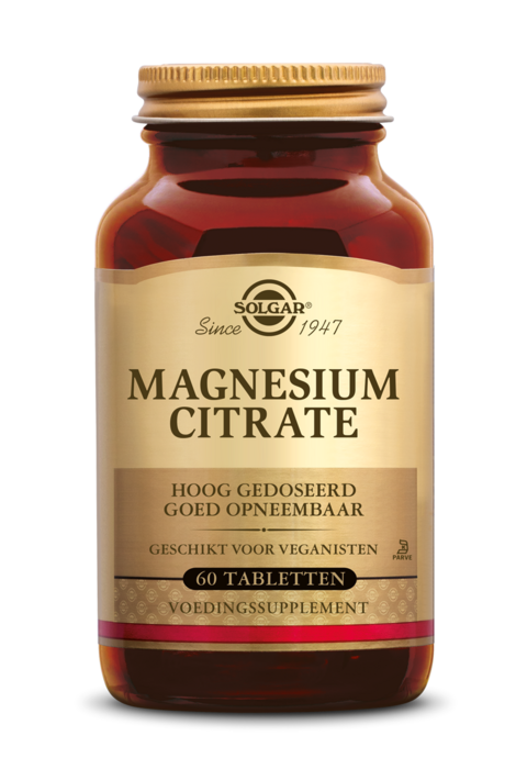 De controle krijgen religie Mantel Magnesium Citrate (tabletten) | Solgar Vitamins