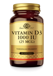 Vitamine D-3 1000 IU softgels