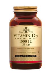 Vitamin D-3 1000 IU/25 mcg Chewable Tablets