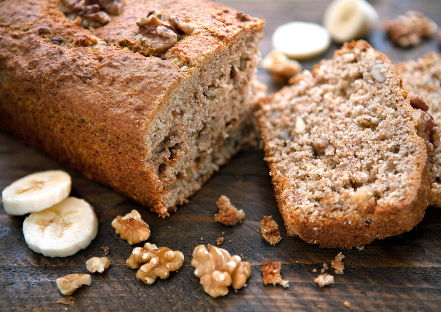 Magnesiumrijk bananenbrood