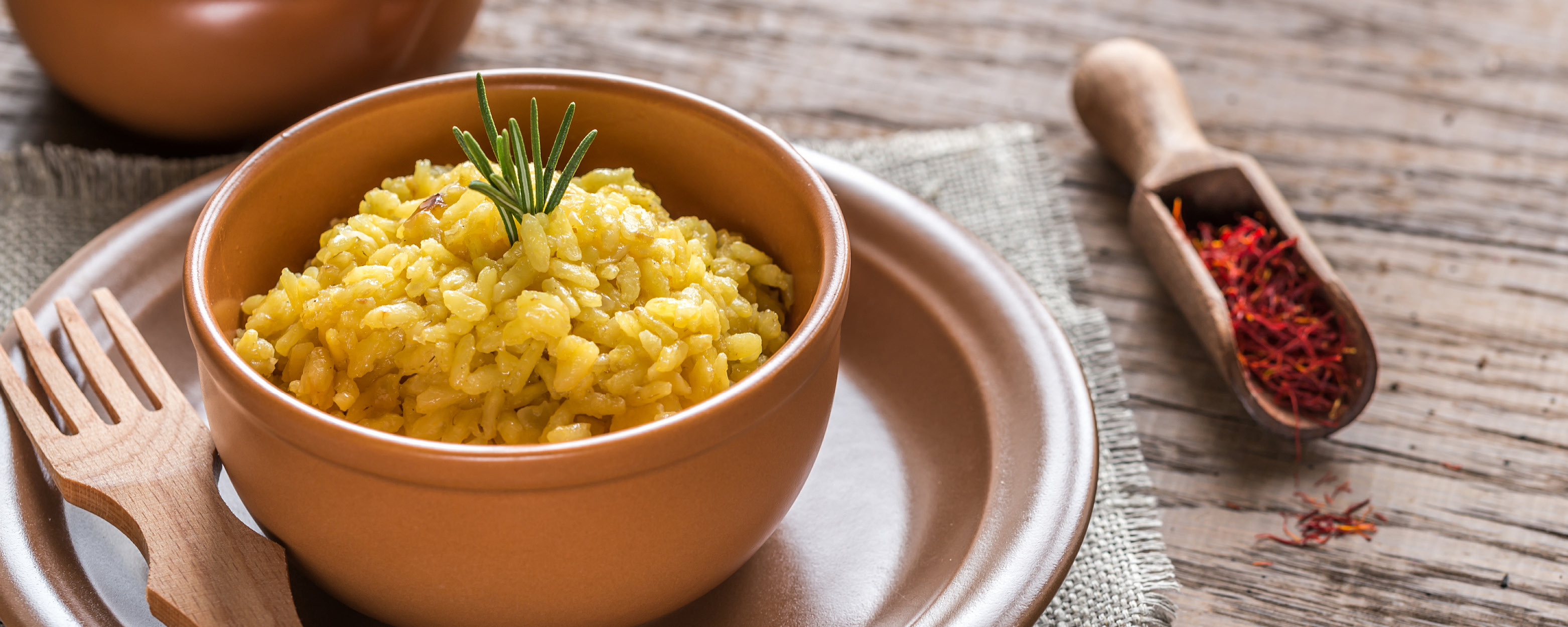 Risotto met saffraan
